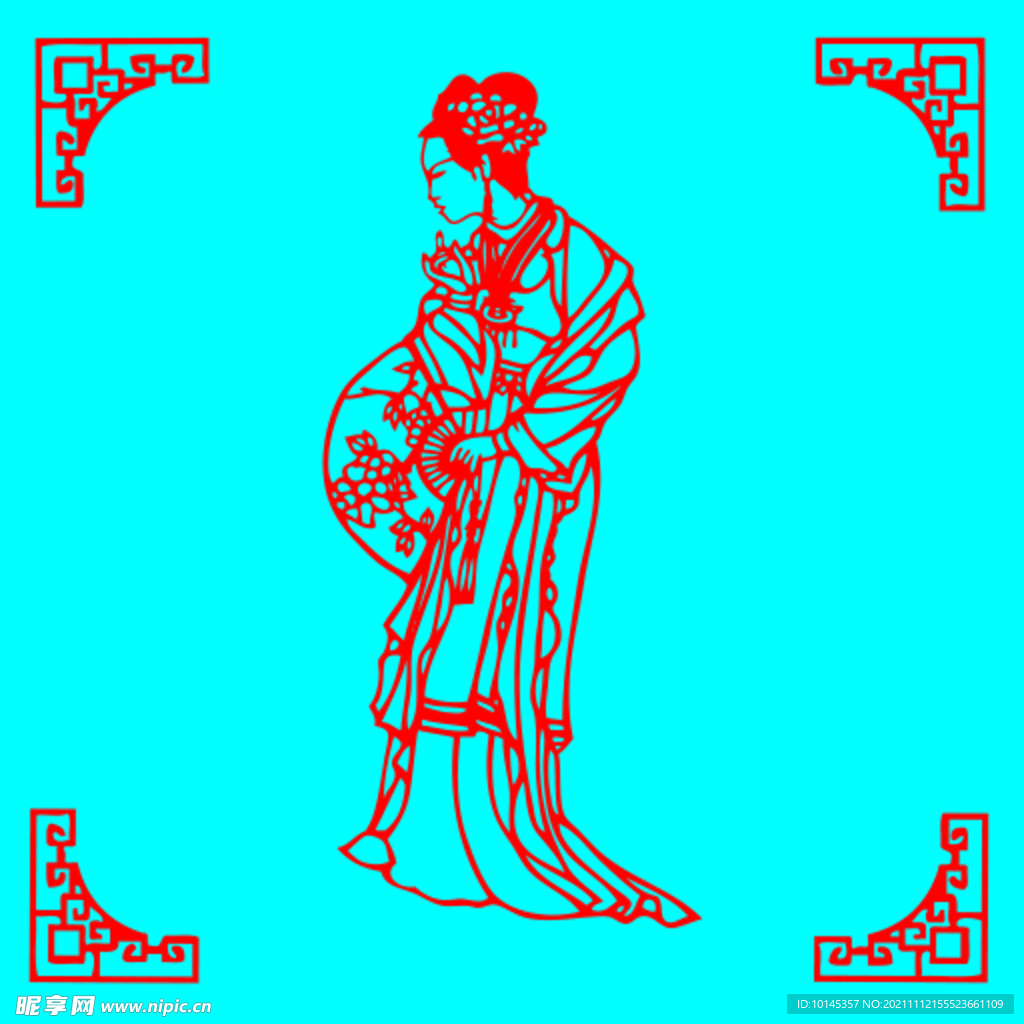 黄兰次剪纸