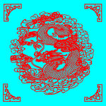 龙剪纸