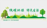 低碳环保文化墙