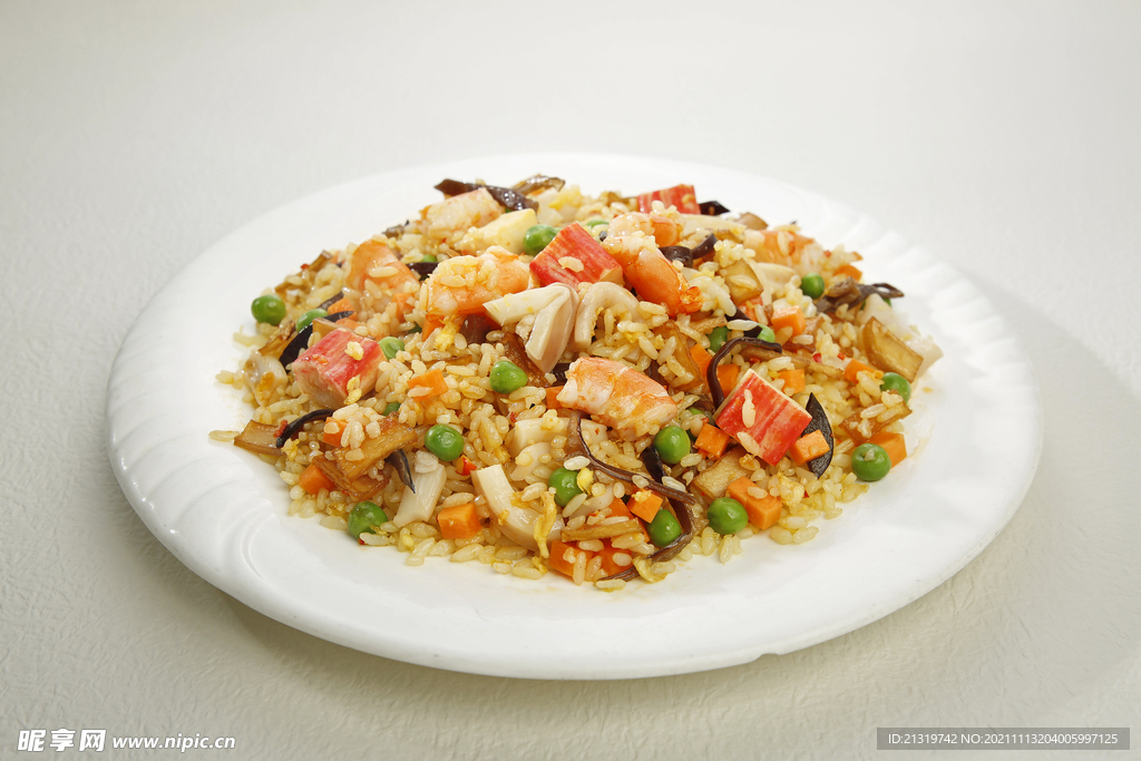 虾仁炒饭