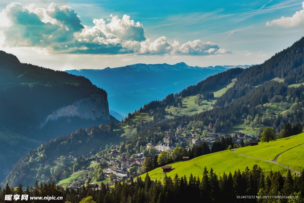 瑞士风景 