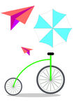 设计素材 雨伞 飞机 