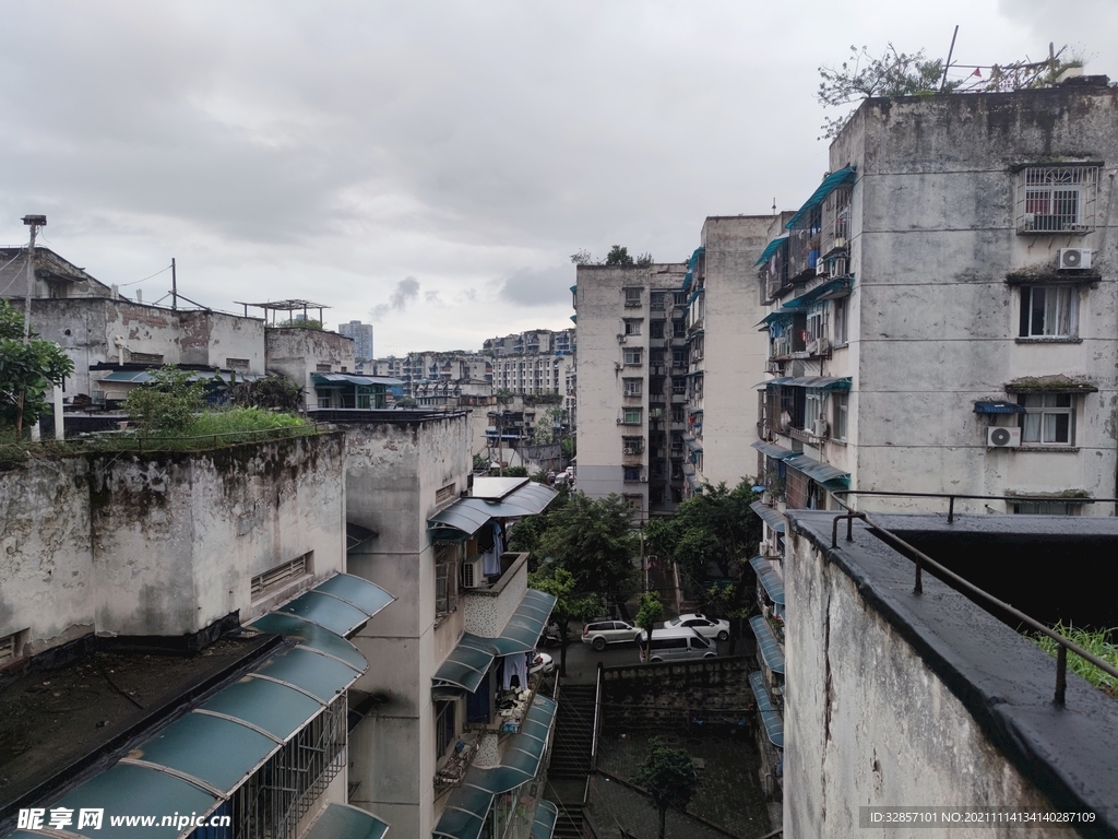 顶楼老建筑