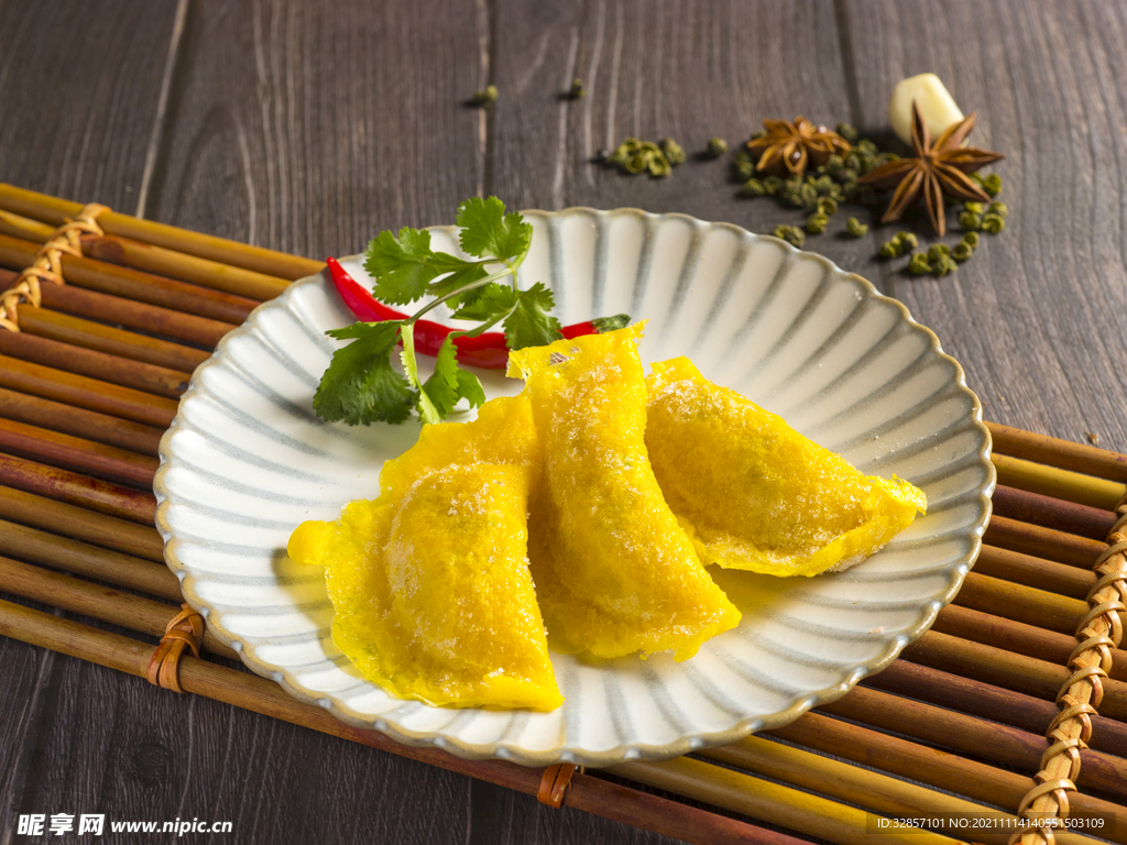 煎饺素材,锅贴煎饺,煎饺图片素材_大山谷图库