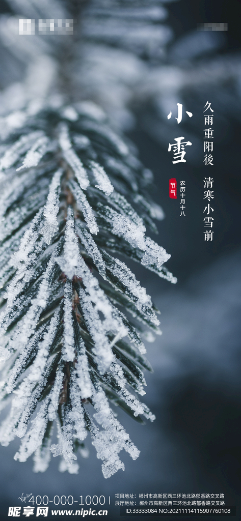 小雪节气