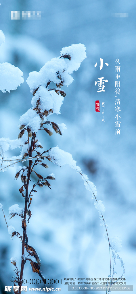 小雪节气