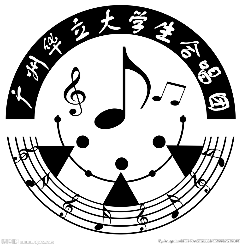 大学生合唱团logo标志