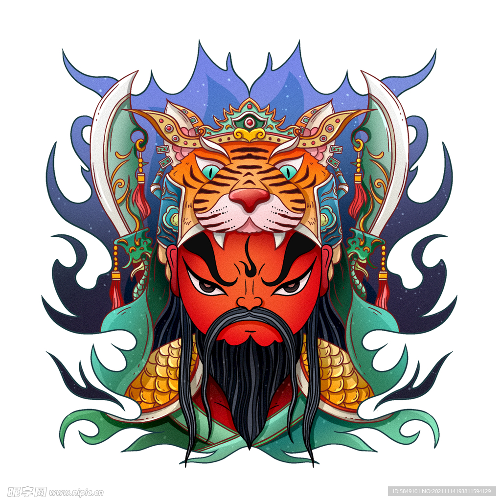 虎年卡通形象