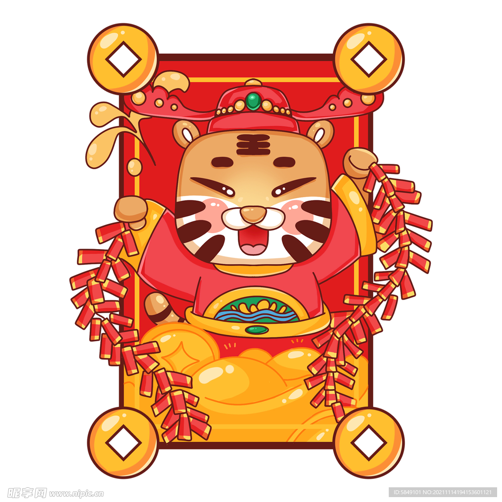 虎年卡通形象