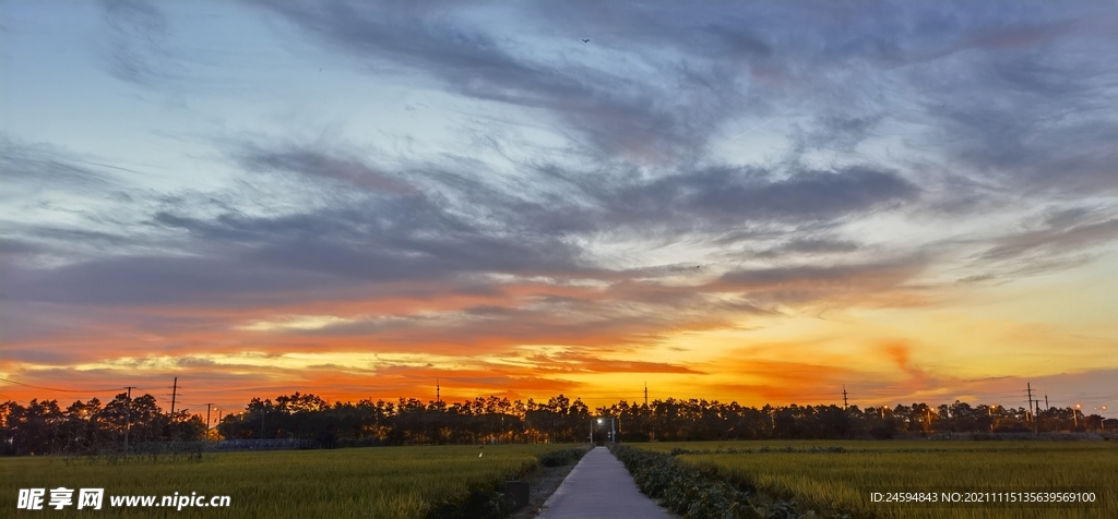 夕阳远景2