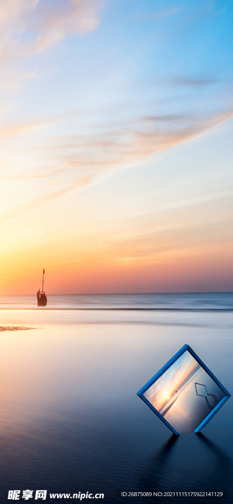早安海报背景