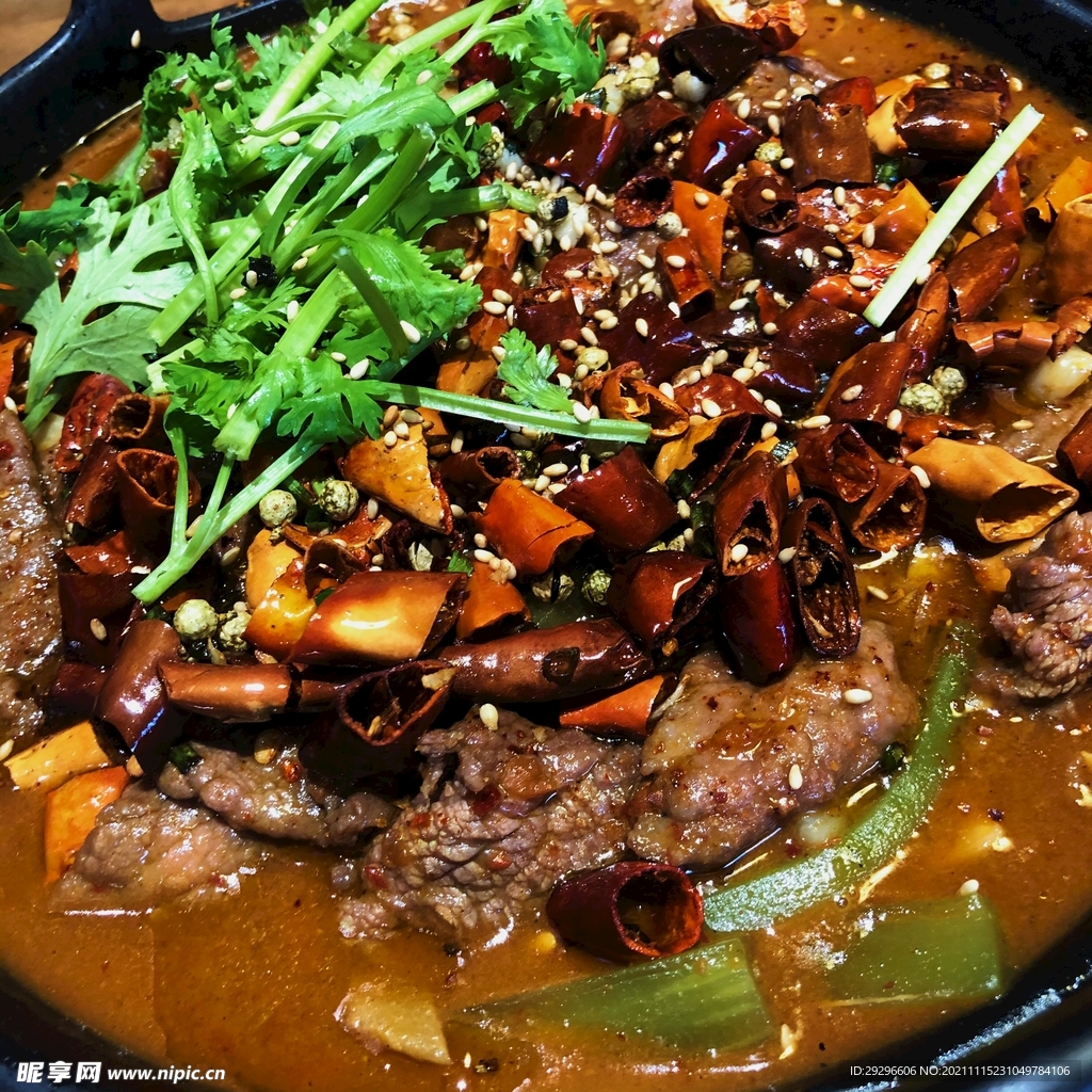 水煮牛肉