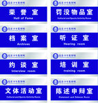 亚格力科室牌