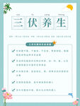 三伏养生
