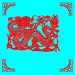 龙剪纸