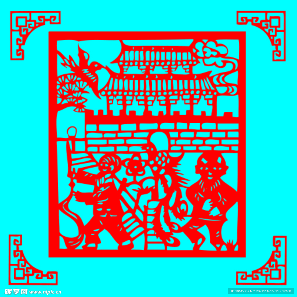 过年剪纸