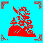 花鸟剪纸