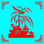 小鸟剪纸
