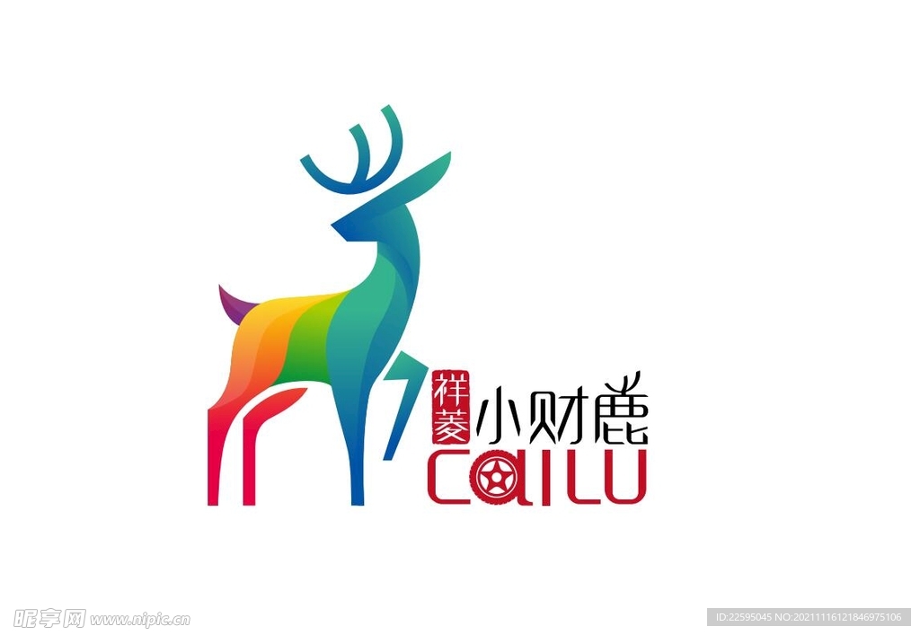 小财鹿logo