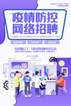 线上招聘海报