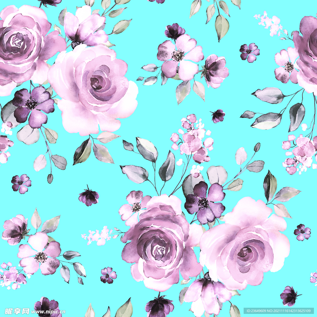 手绘花朵