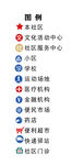 图例图标便民标识