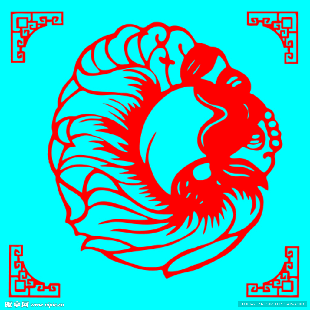 鱼剪纸