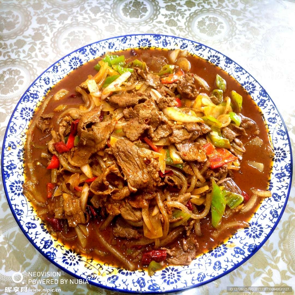 平凉炒肉片
