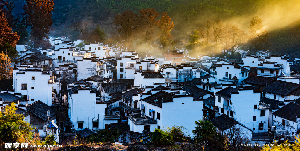 乡村晨景