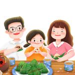 一家人团圆素材 