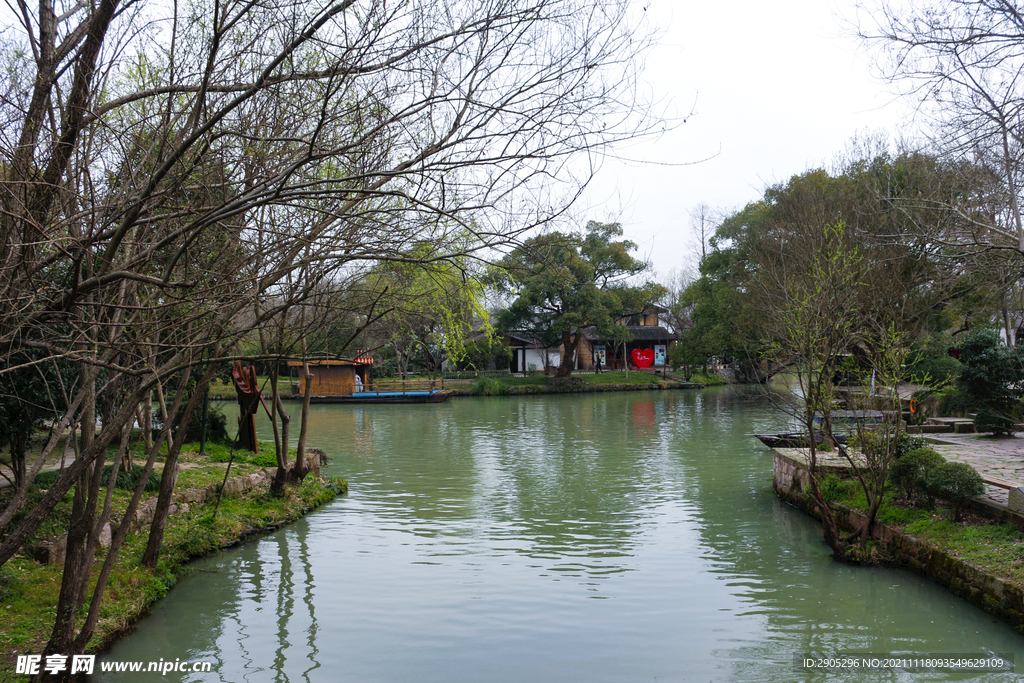 杭州湿地公园 湖水