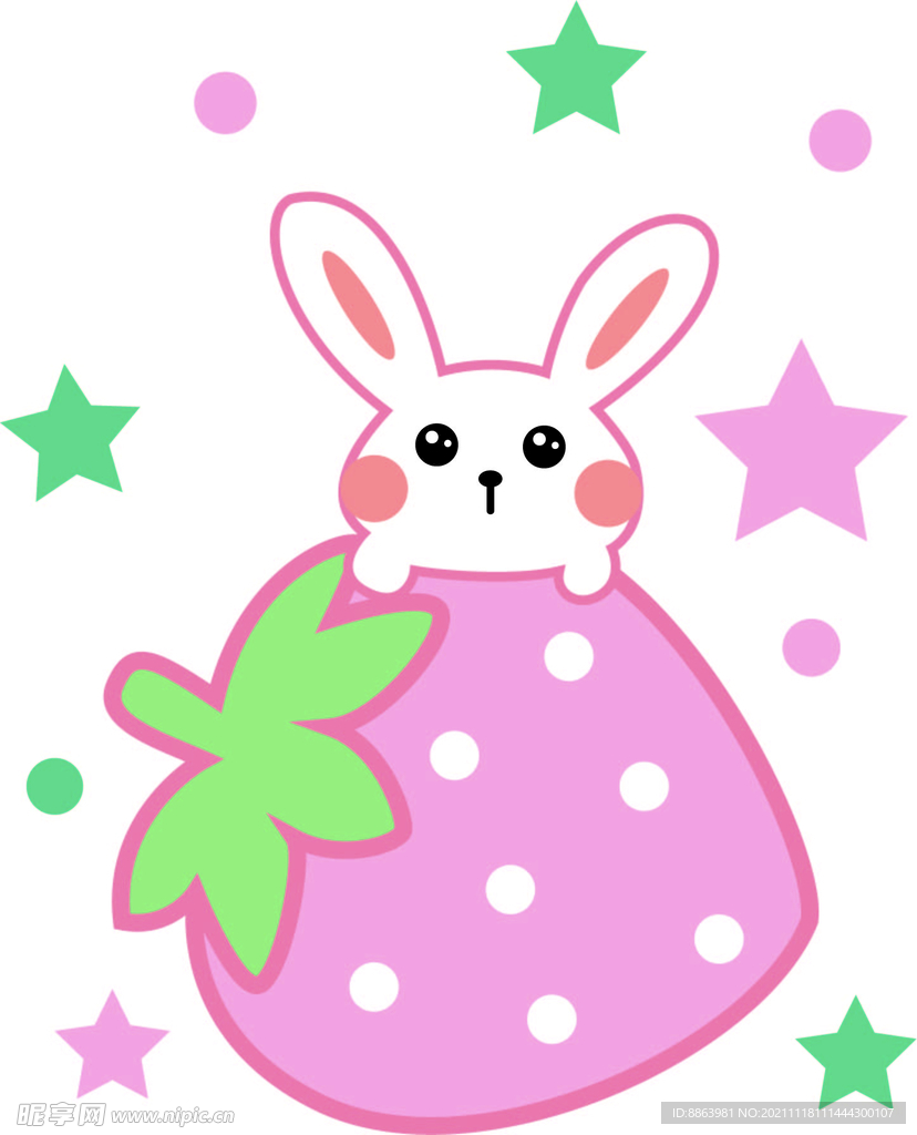 草莓兔子