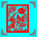 花鸟剪纸