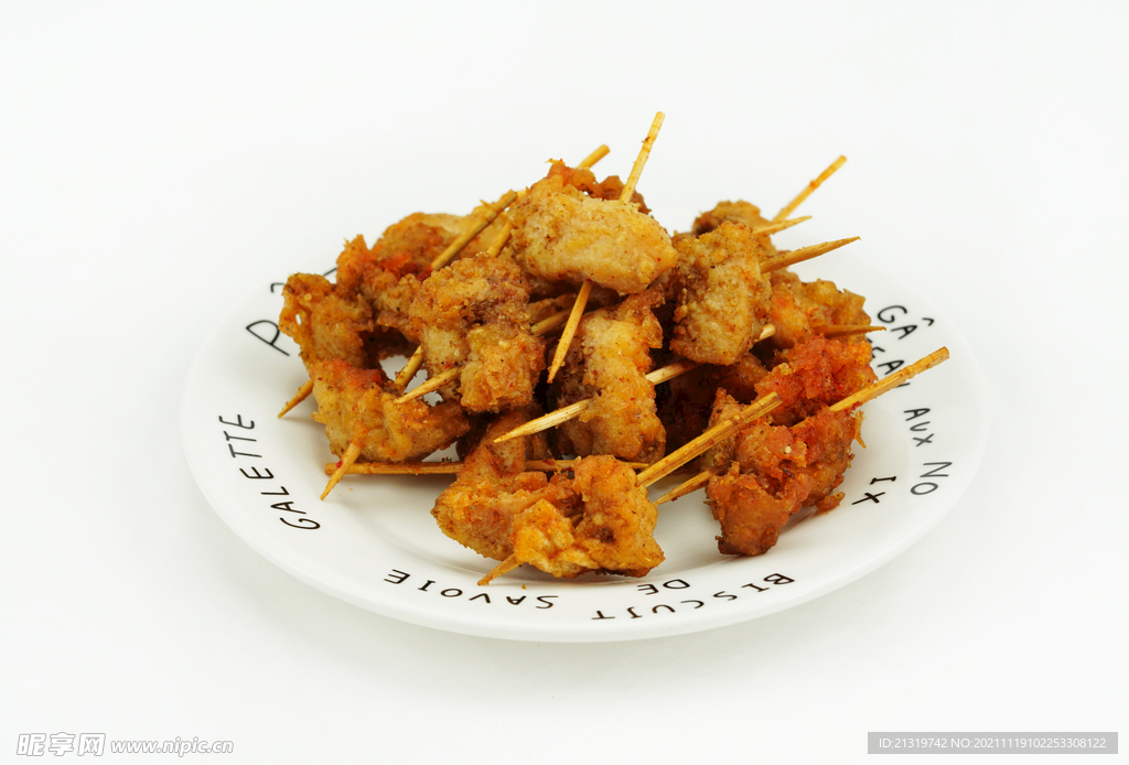 牙签肉素材