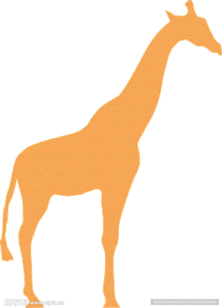 长颈鹿免抠