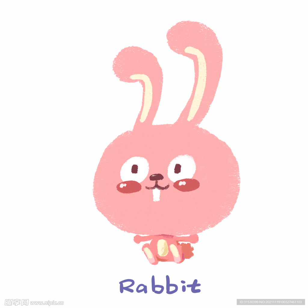 卡通小兔子
