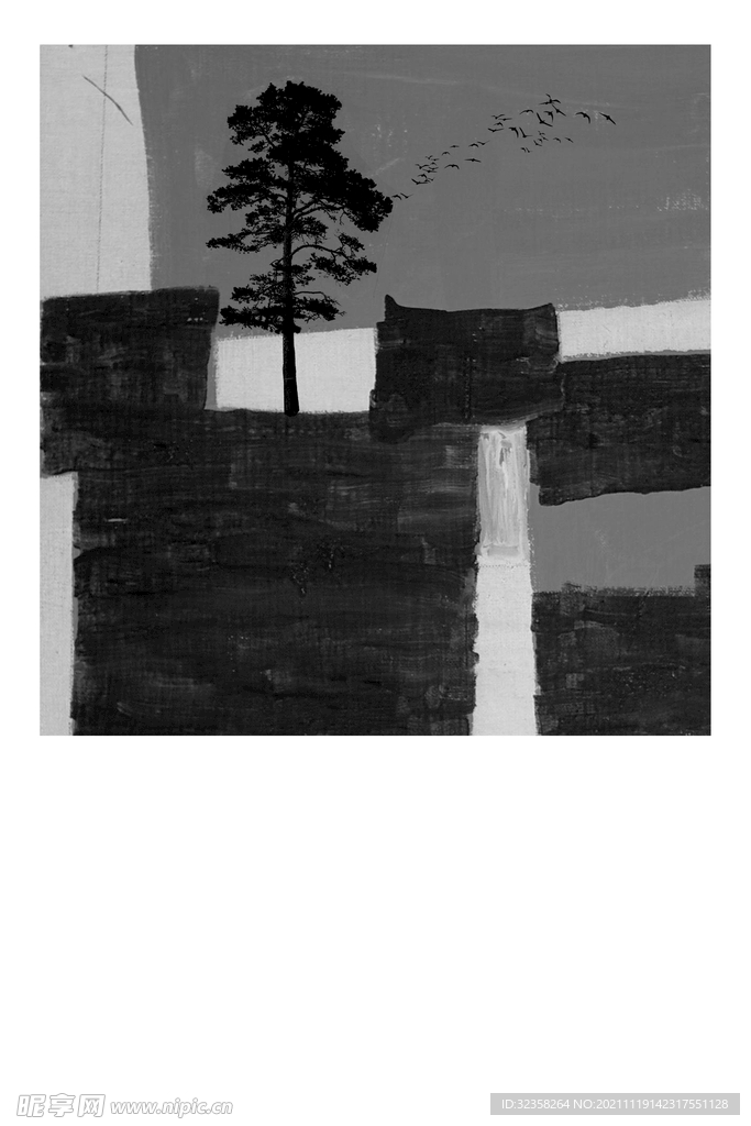 抽象欧美挂画油画