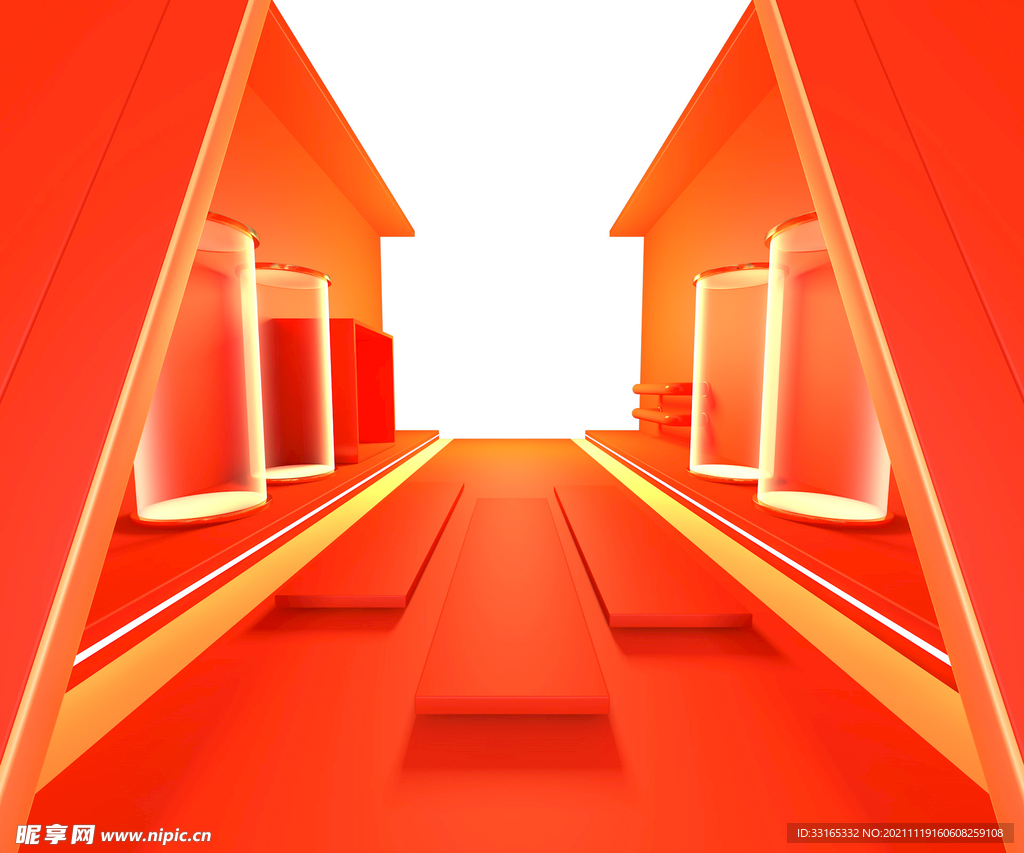 双十一c4d场景