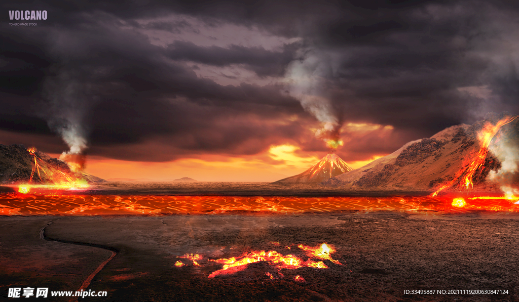 火山景观