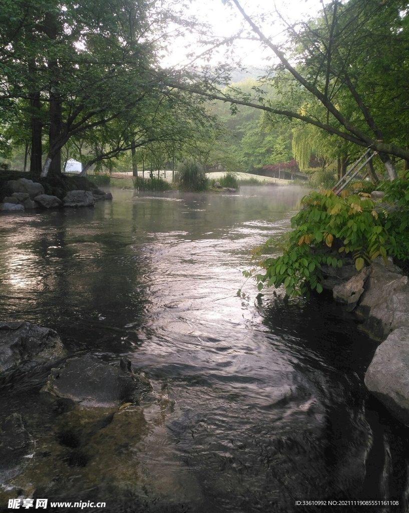 山川河流图