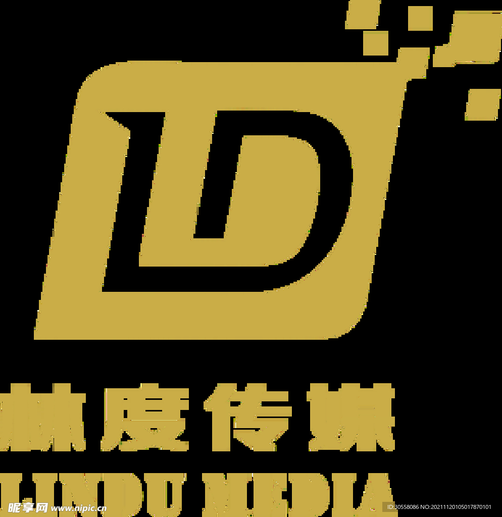 林度传媒logo
