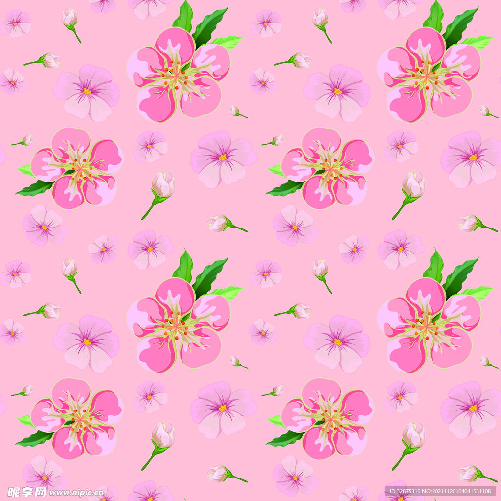 手绘花