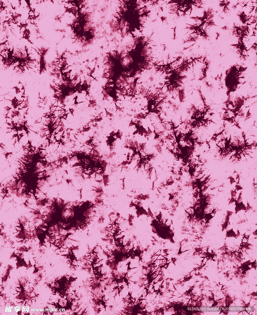 扎染   抽像   数码印花 