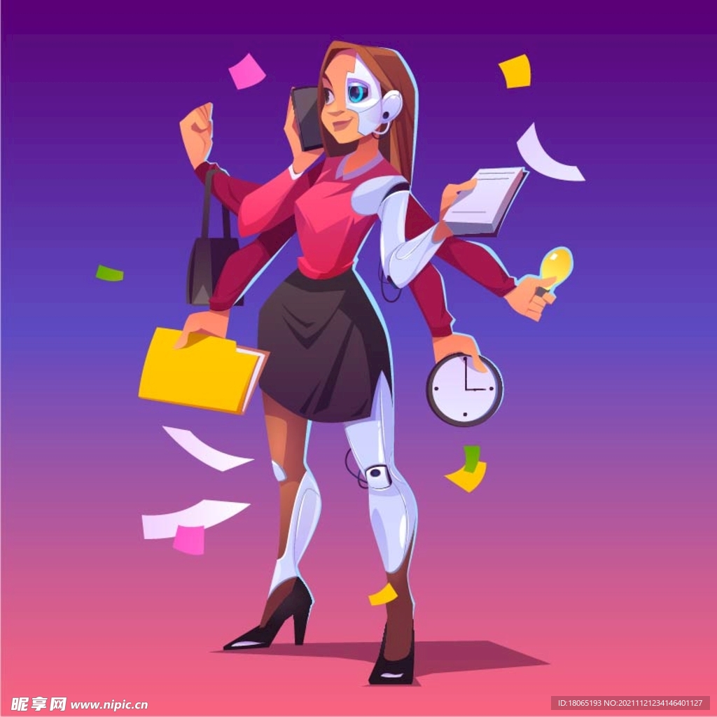 唯美插画