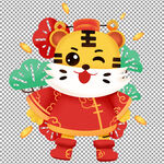 虎年元素           