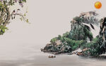 山水画 