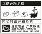 包装箱开箱步骤说明 