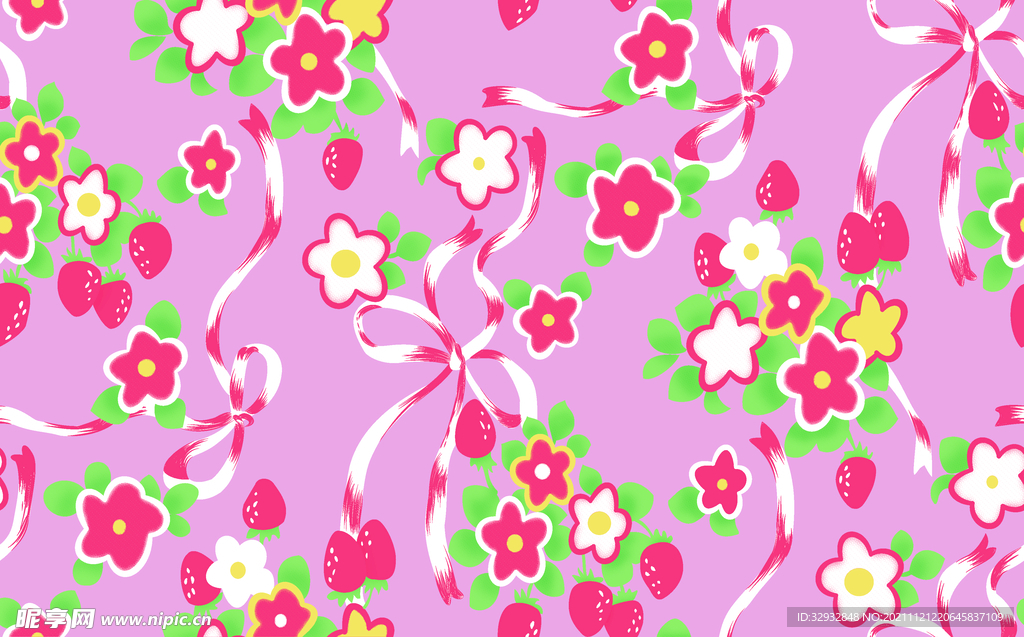草莓小花