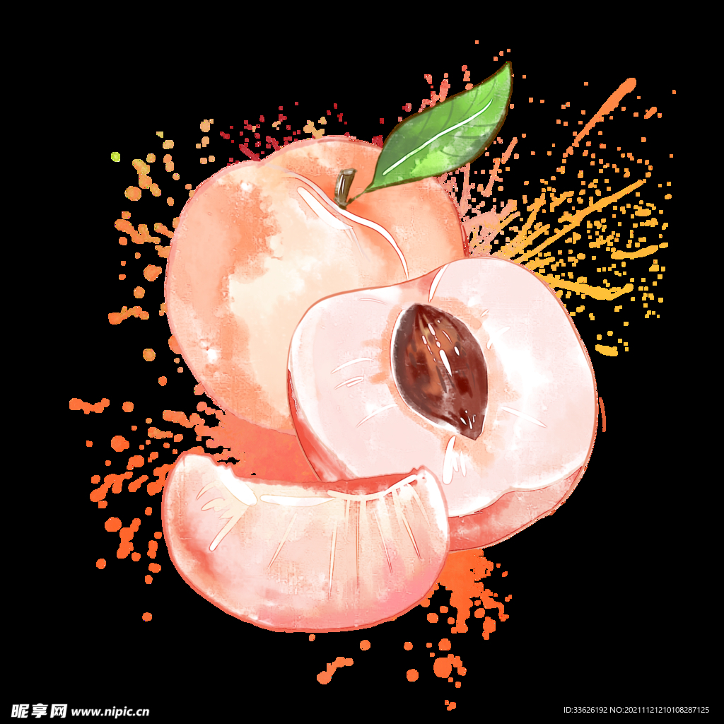 水蜜桃喷溅 