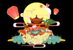 中式古典背景  